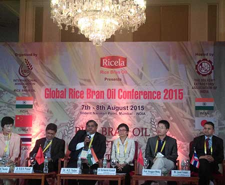 Speakers Rice Bran Oil Session.